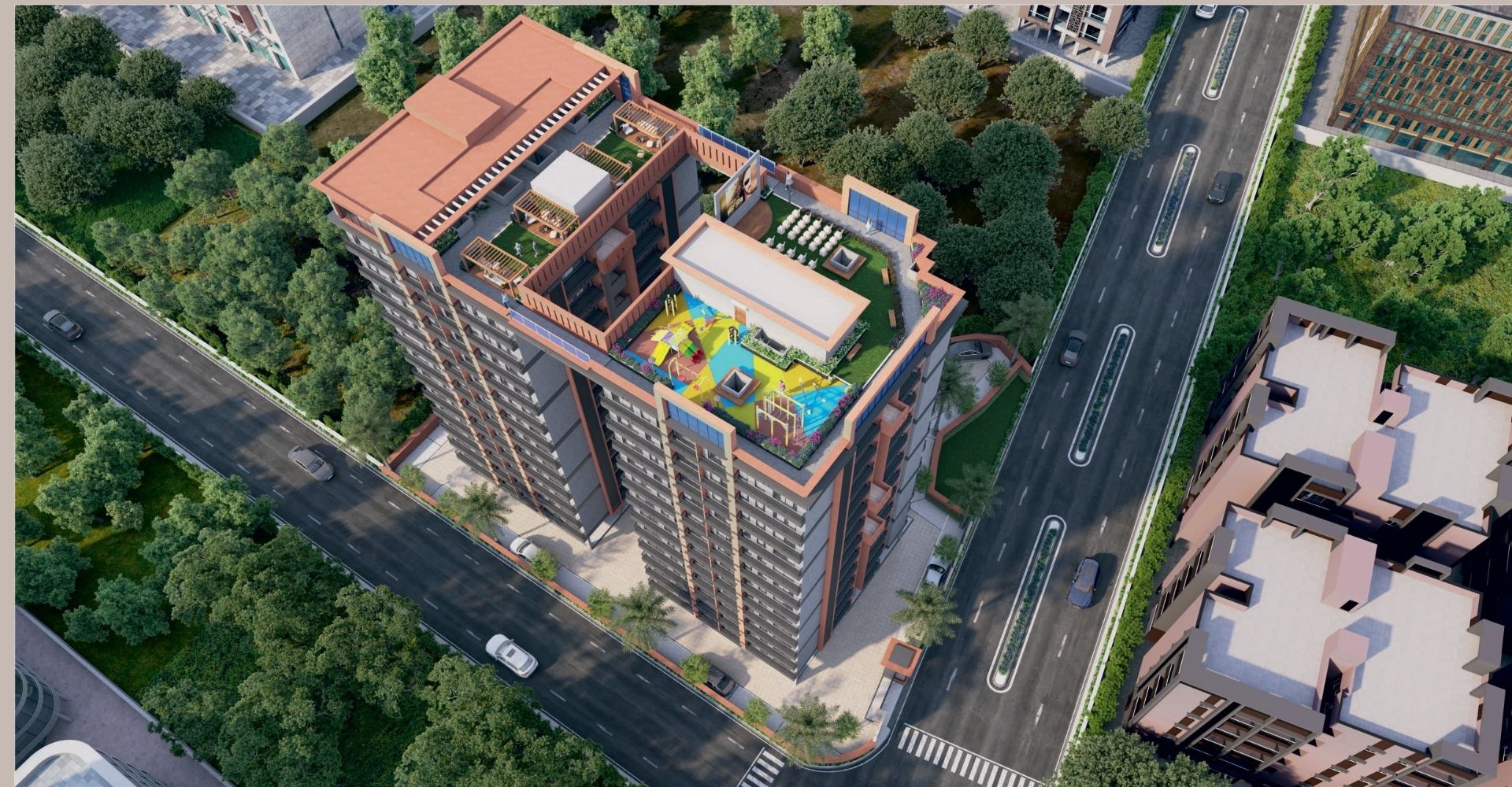 PARAM-SKYWALK Panoramic View